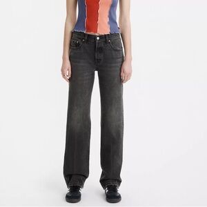 NWT Levi’s 501 90s Jeans in Stitch School - Black